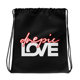 DR. EPIC LOVE - Scripture - Drawstring Bag
