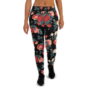 DR.EPIC Concrete Roses Joggers Women Style 2