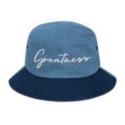 EPIC GREATNESS - Signature - Denim Bucket Hat - Style 2