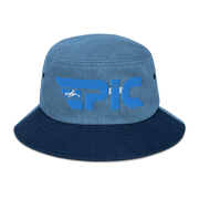 DR. EPIC - Stripes - Denim Bucket Hat - Style 42