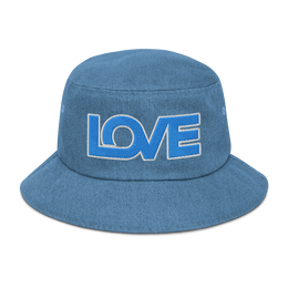 DR. EPIC LOVE - Denim Bucket Hat - Style L42