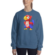 DR.EPIC Tic-Tac-Toe Parrot Sweatshirt Men & Women Style 2