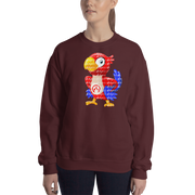 DR.EPIC Tic-Tac-Toe Parrot Sweatshirt Men & Women Style 2