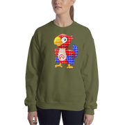 DR.EPIC Tic-Tac-Toe Parrot Sweatshirt Men & Women Style 2