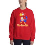 DR.EPIC Tic-Tac-Toe Parrot Sweatshirt Men & Women
