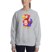DR.EPIC Tic-Tac-Toe Parrot Sweatshirt Men & Women Style 2