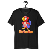 DR.EPIC Tic-Tac-Toe Parrot T-Shirt Men & Women