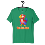 DR.EPIC Tic-Tac-Toe Parrot T-Shirt Men & Women