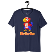 DR.EPIC Tic-Tac-Toe Parrot T-Shirt Men & Women