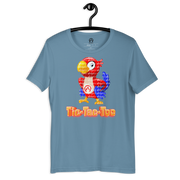 DR.EPIC Tic-Tac-Toe Parrot T-Shirt Men & Women